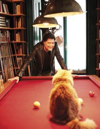 Joaquín Sabina i kot