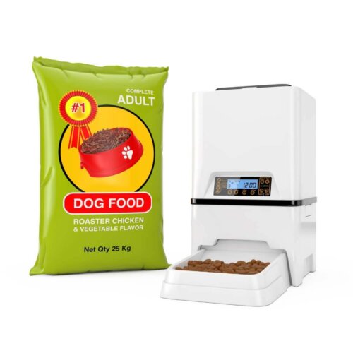 Elektroniczny podajnik karmy dla psów