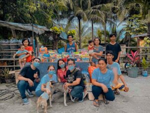 Pies bohater nie przestawał szczekać